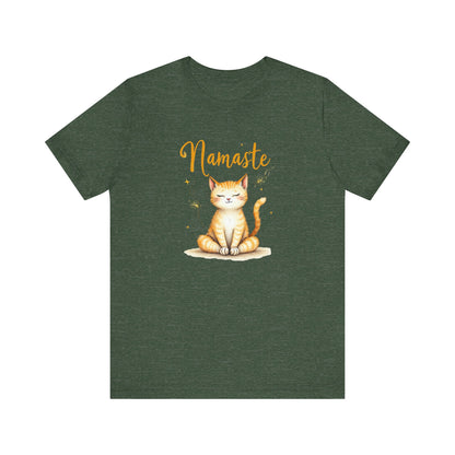 Cute Namaste Cat T-Shirt