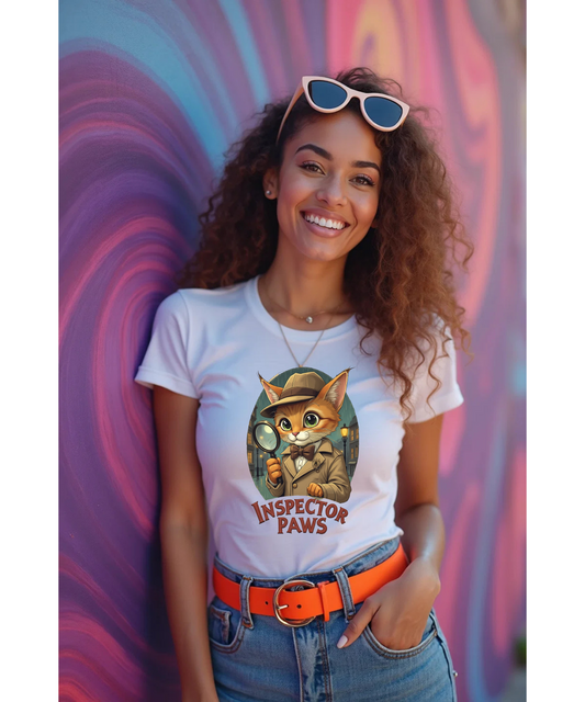 Detective Cat T-Short Unisex