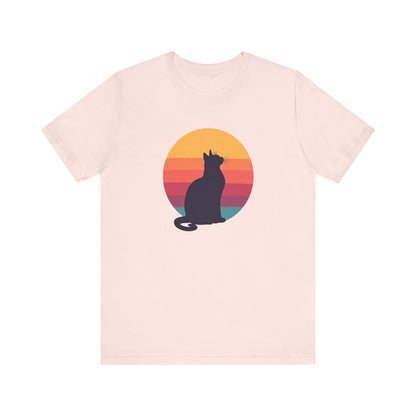 Cute Cat Silhouette T-Shirt Unisex