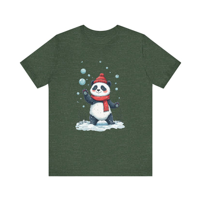 Snow Panda Unisex Tee