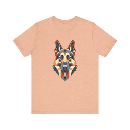 Geometric Dog T-Shirt Unisex