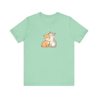 Cute Cuddling Cats T-Shirt