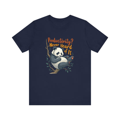 Lazy Panda T-Shirt Unisex