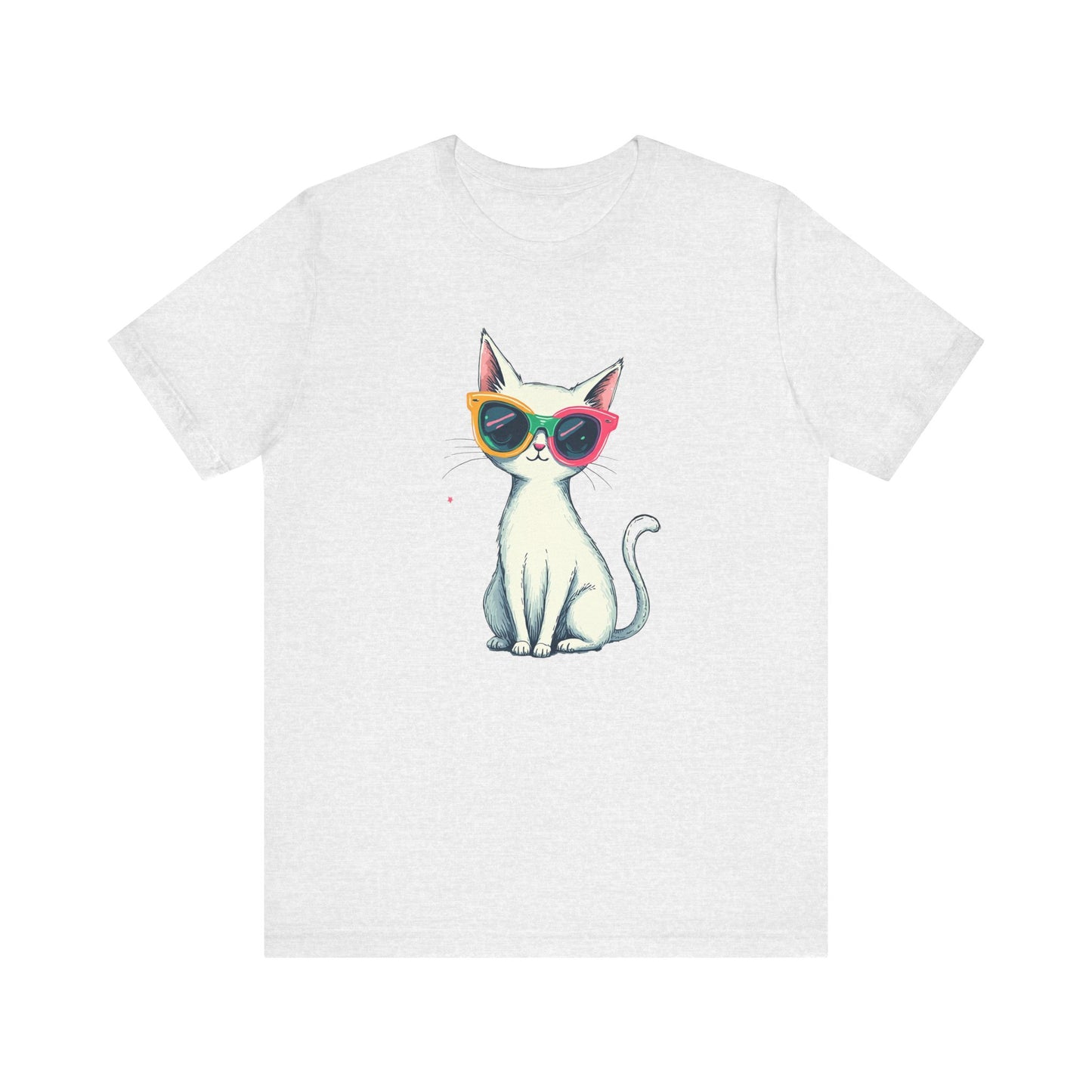 Cute Cat with Sunglasses T-Shirt