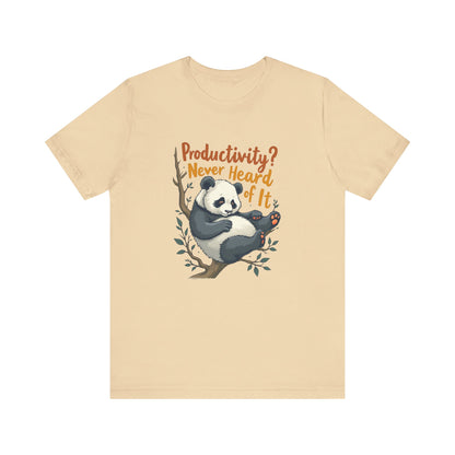 Lazy Panda T-Shirt Unisex