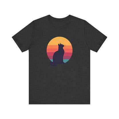 Cute Cat Silhouette T-Shirt Unisex