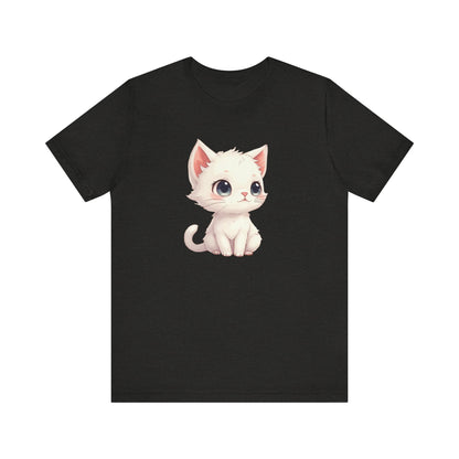 Cute White Kitten T-Shirt