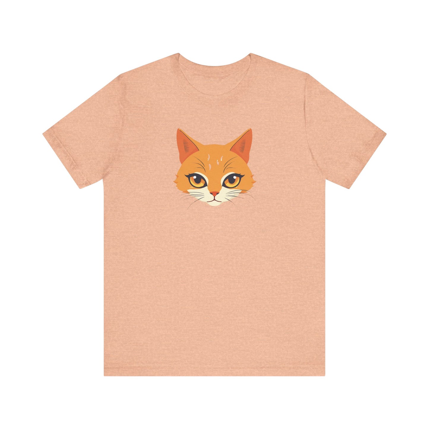 Cute Cat Face T-Shirt Unisex