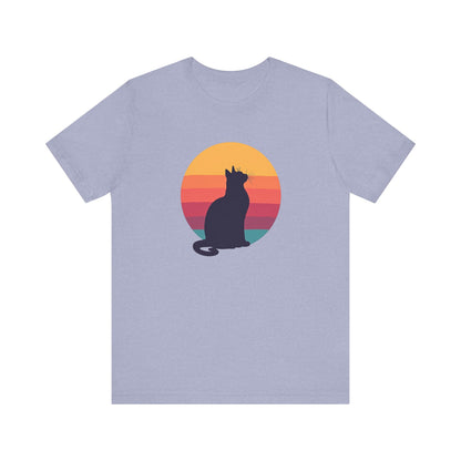 Cute Cat Silhouette T-Shirt Unisex