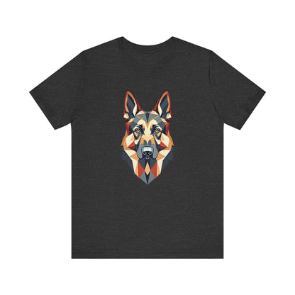 Geometric Dog T-Shirt Unisex