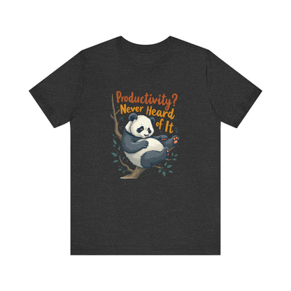 Lazy Panda T-Shirt Unisex