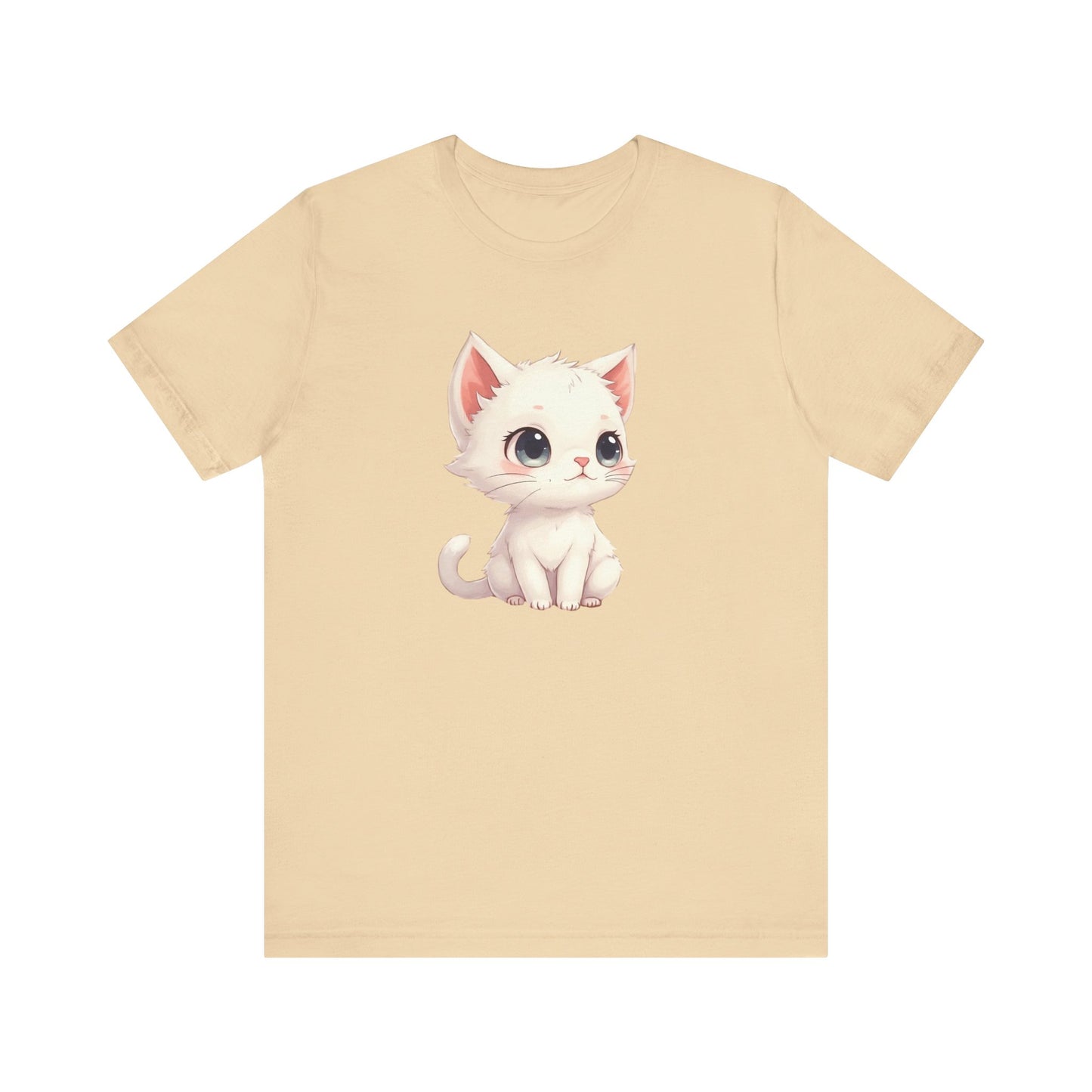 Cute White Kitten T-Shirt