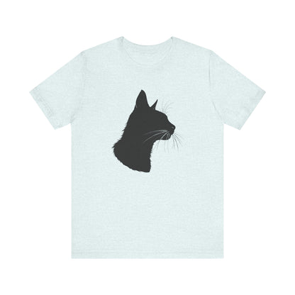 Black Cat Silhouette T-Shirt