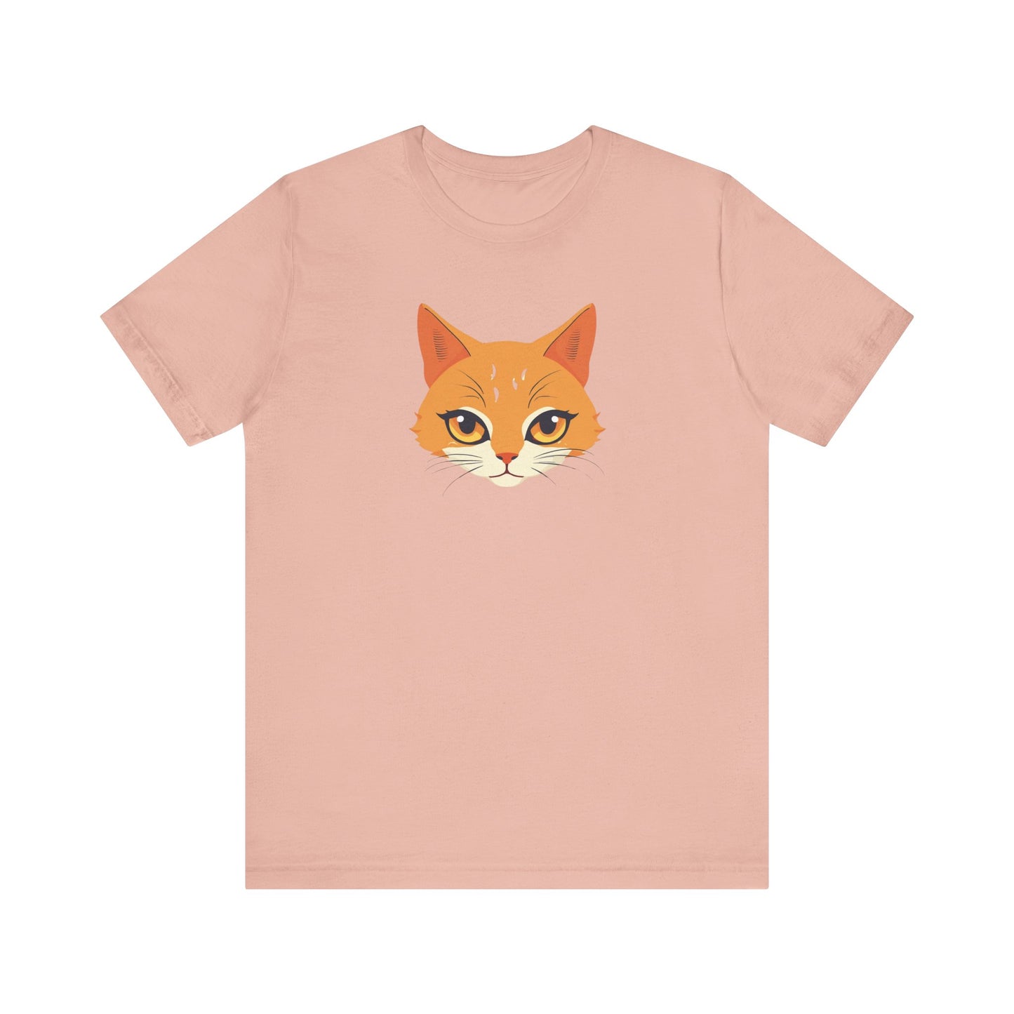 Cute Cat Face T-Shirt Unisex