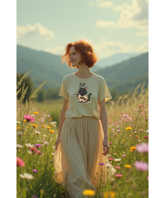 Kawaii Japanese Cat T-Shirt Unisex