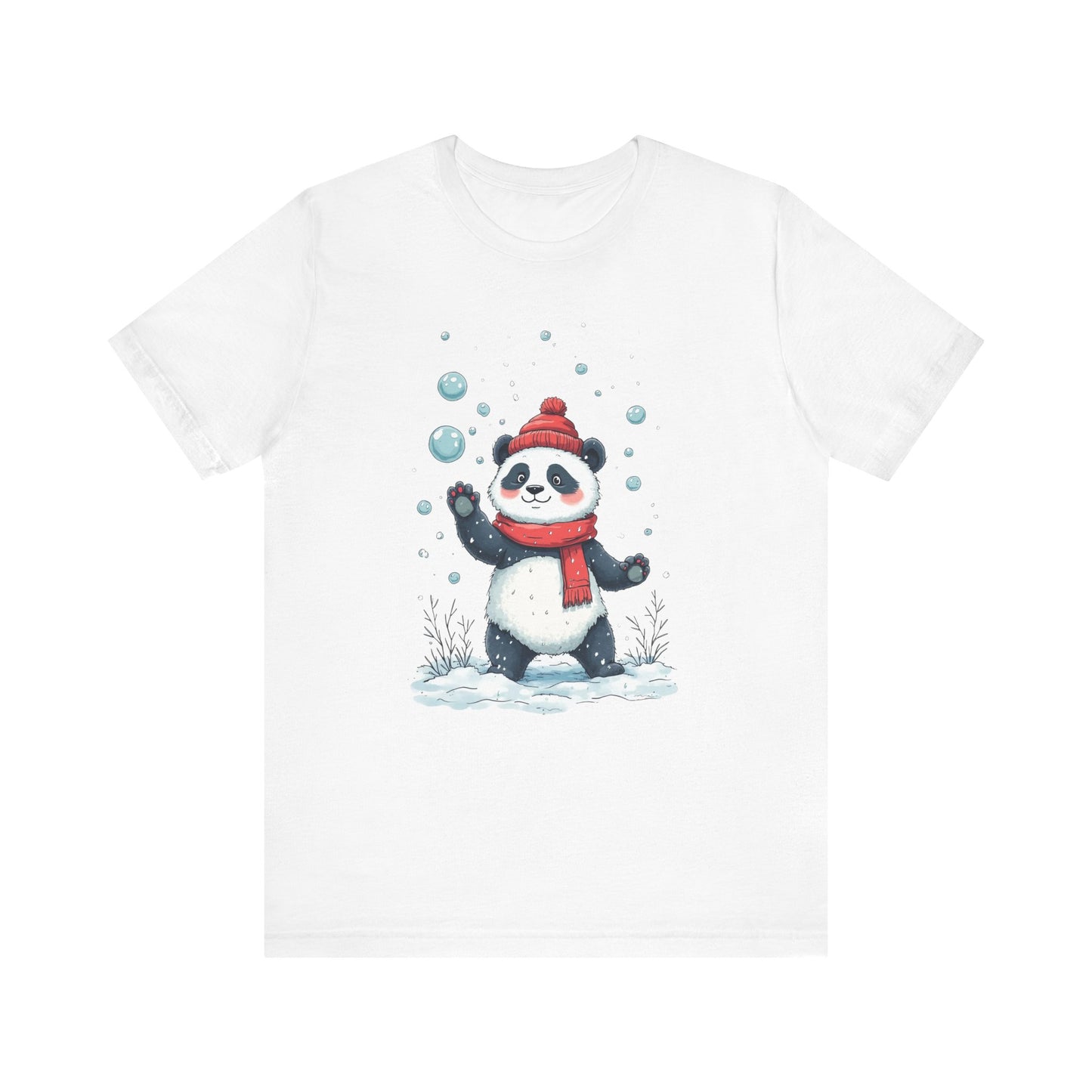 Snow Panda Unisex Tee