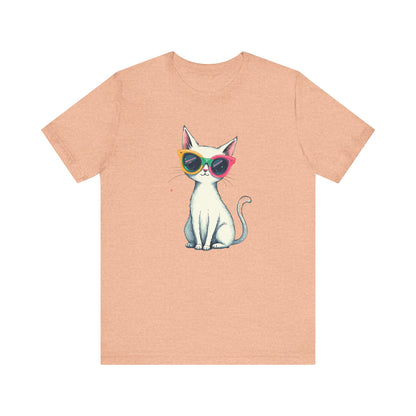 Cute Cat with Sunglasses T-Shirt