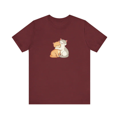 Cute Cuddling Cats T-Shirt