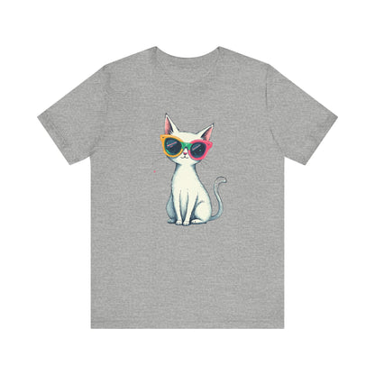 Cute Cat with Sunglasses T-Shirt