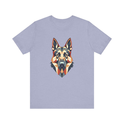 Geometric Dog T-Shirt Unisex