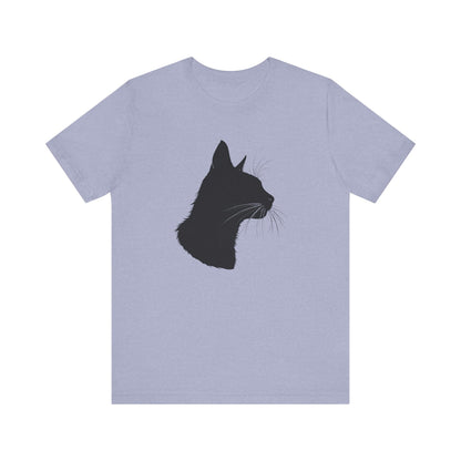 Black Cat Silhouette T-Shirt