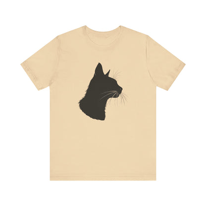 Black Cat Silhouette T-Shirt