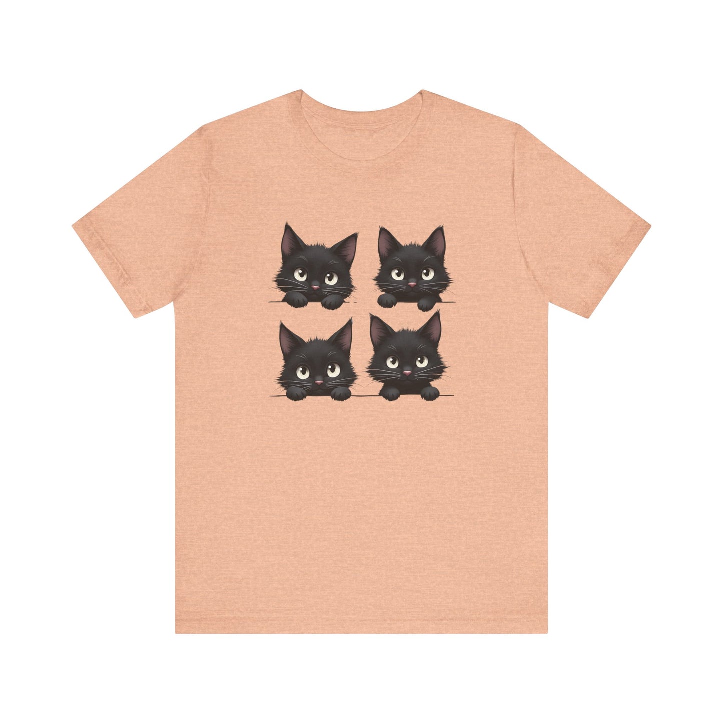 Cute Black Cats T-Shirt Unisex