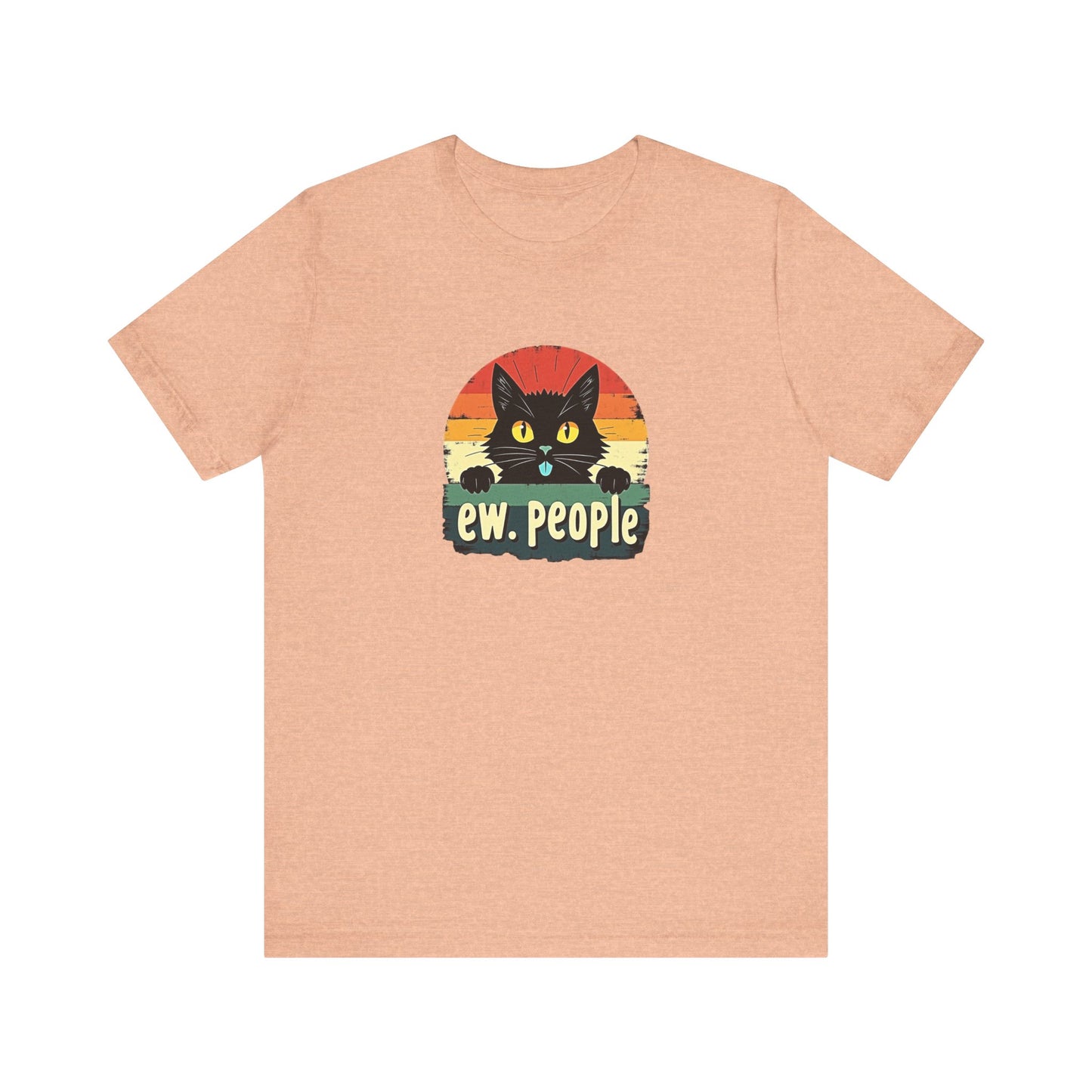 Funny Cat Ew People T-Shirt