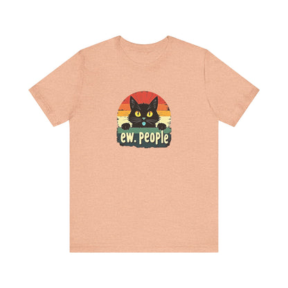 Funny Cat Ew People T-Shirt