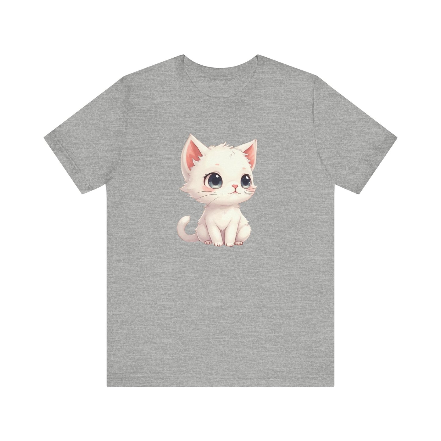 Cute White Kitten T-Shirt
