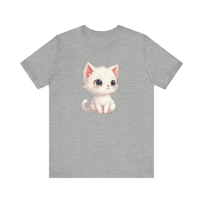 Cute White Kitten T-Shirt