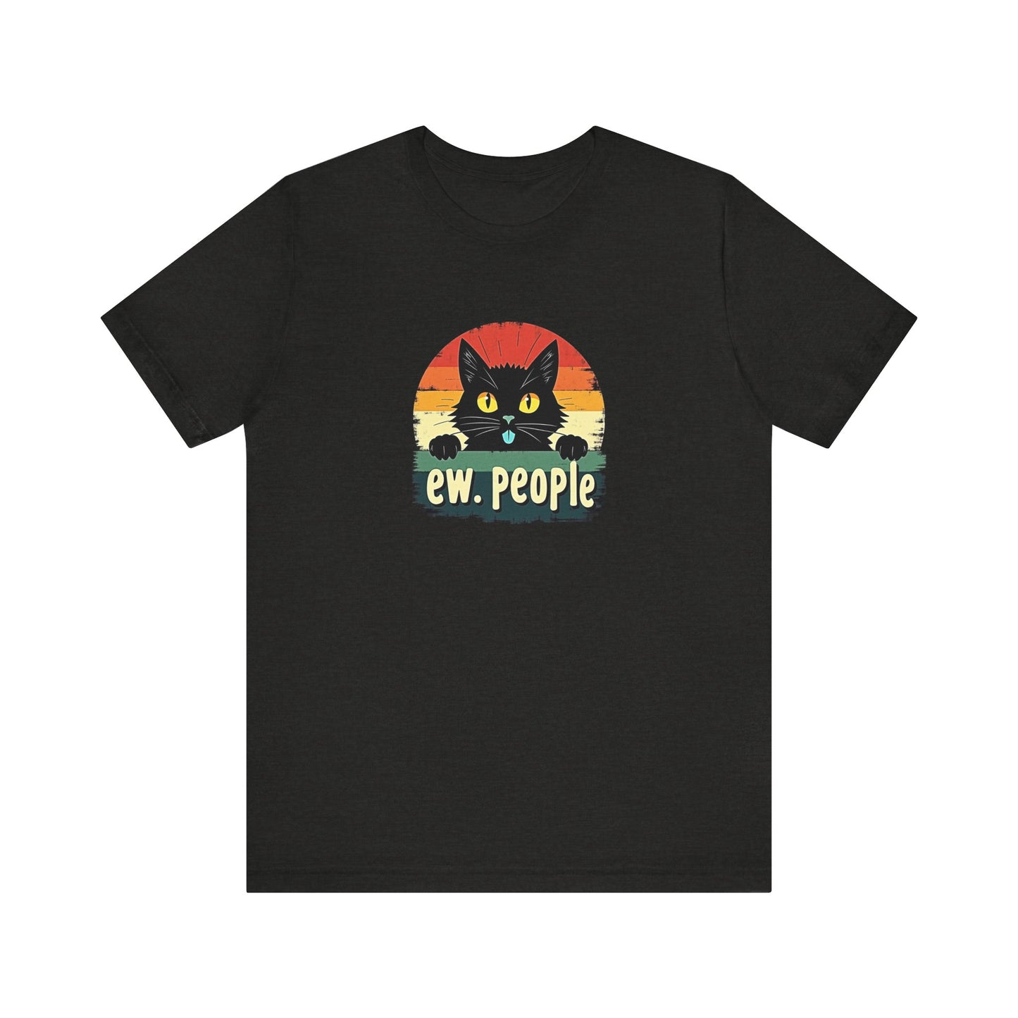 Funny Cat Ew People T-Shirt