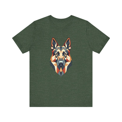 Geometric Dog T-Shirt Unisex
