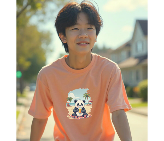 Sand Panda T-shirt Unisex
