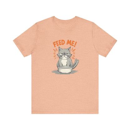 Funny Cat FEED ME T-Shirt