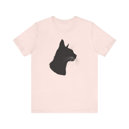 Black Cat Silhouette T-Shirt