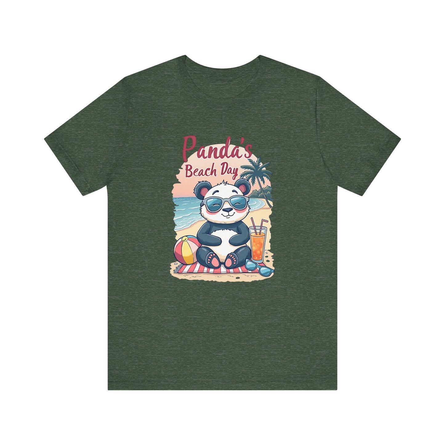 Beach Panda Unisex Tee