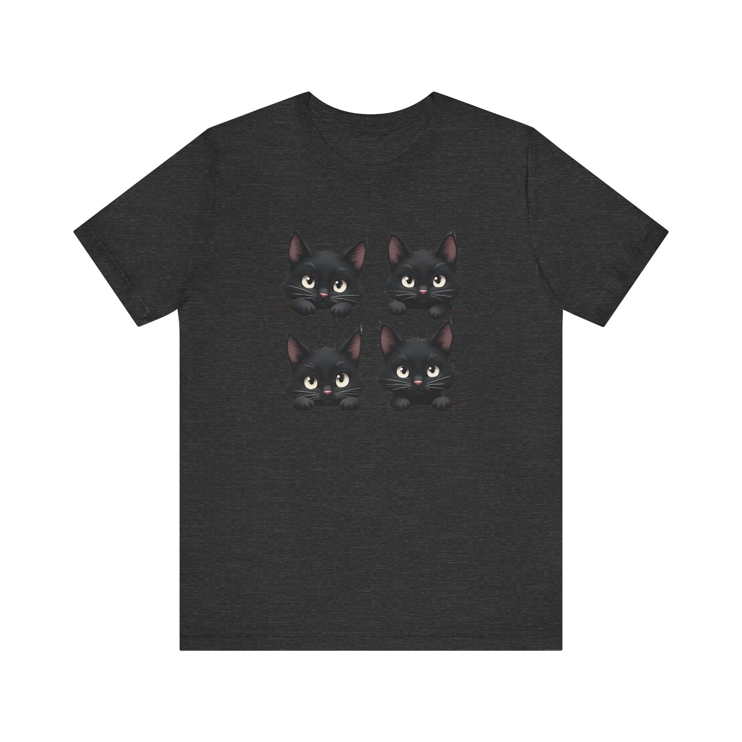 Cute Black Cats T-Shirt Unisex