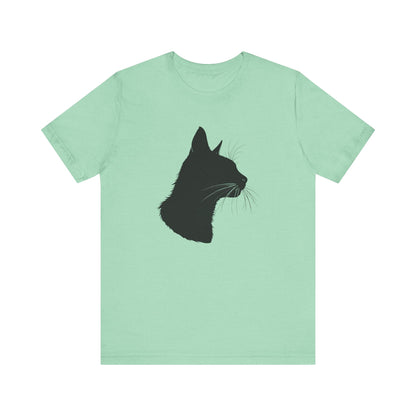 Black Cat Silhouette T-Shirt