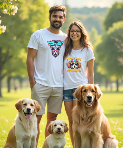Awesome Dog T-sirt Unisex