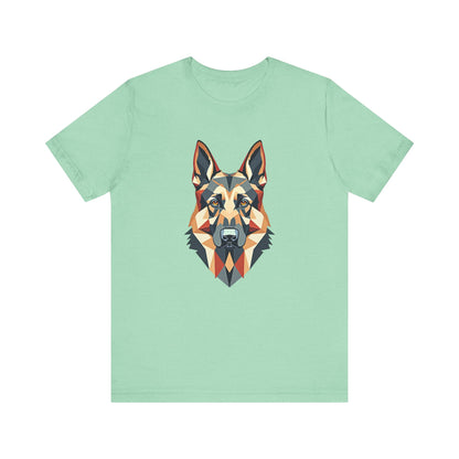 Geometric Dog T-Shirt Unisex