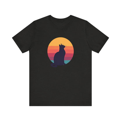 Cute Cat Silhouette T-Shirt Unisex