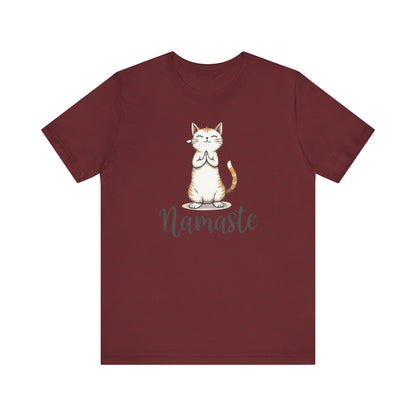 Cat Namaste T-Shirt Unisex