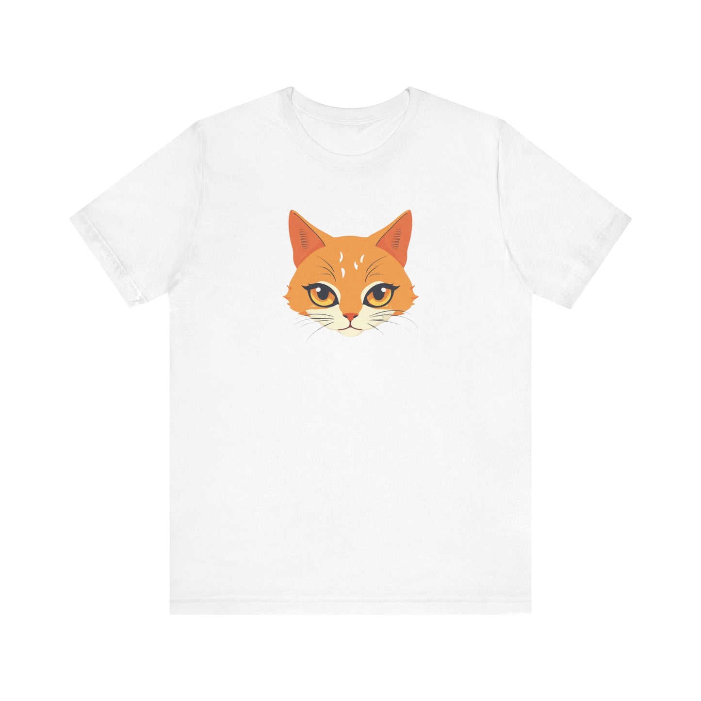 Cute Cat Face T-Shirt Unisex