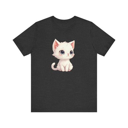 Cute White Kitten T-Shirt