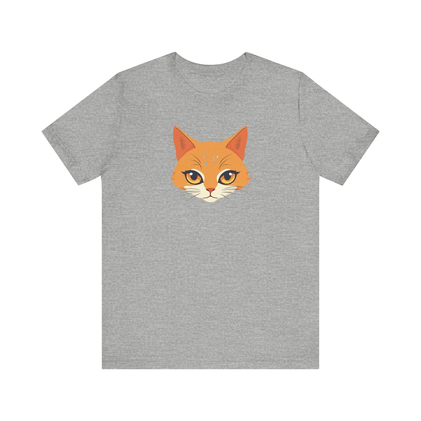 Cute Cat Face T-Shirt Unisex
