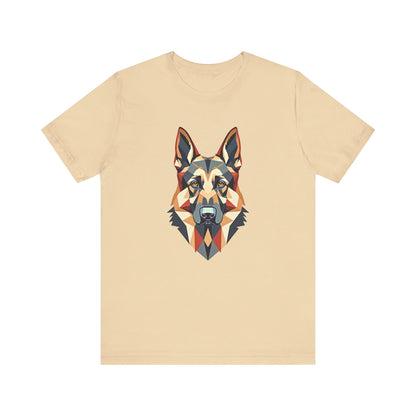 Geometric Dog T-Shirt Unisex