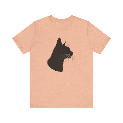 Black Cat Silhouette T-Shirt