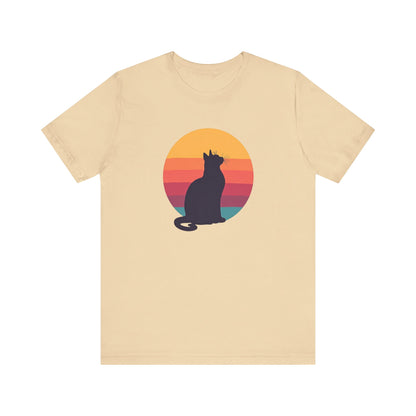 Cute Cat Silhouette T-Shirt Unisex