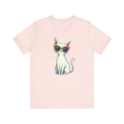 Cute Cat with Sunglasses T-Shirt